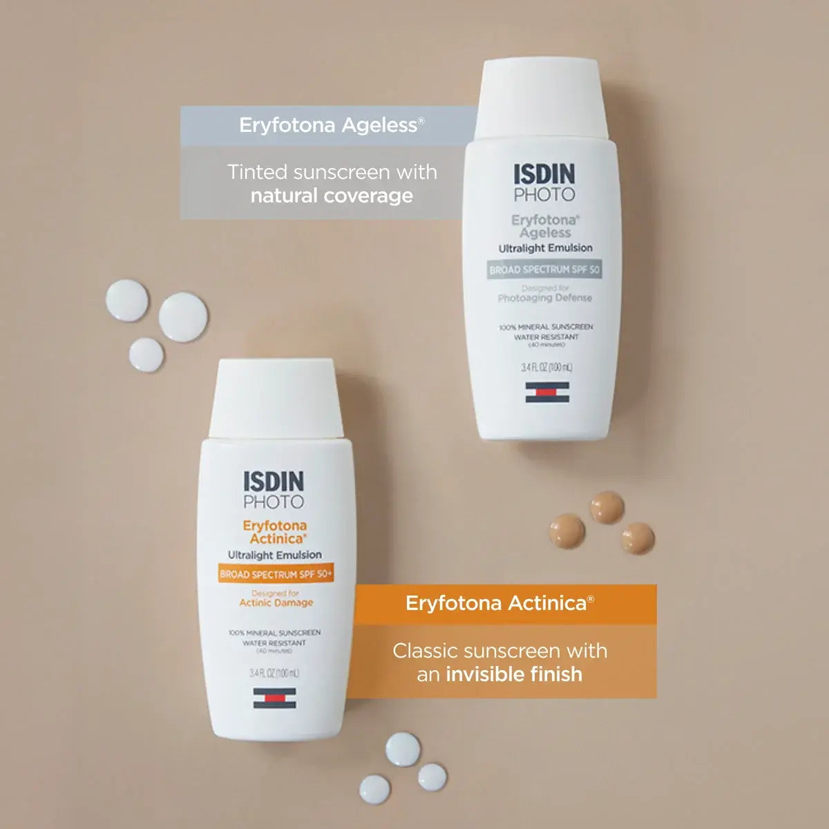 Eryfotona Ageless Broad Spectrum SPF50 3.4 oz TINTED